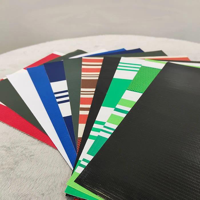 PVCラミネートターポリン素材